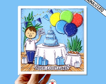 birthday card for him