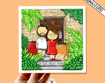 couple greeting card