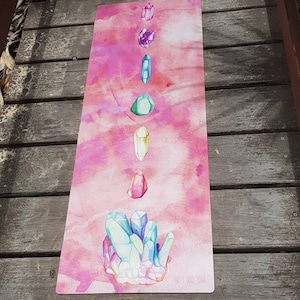 Healing Crystal Luxe Eco Yoga Mat
