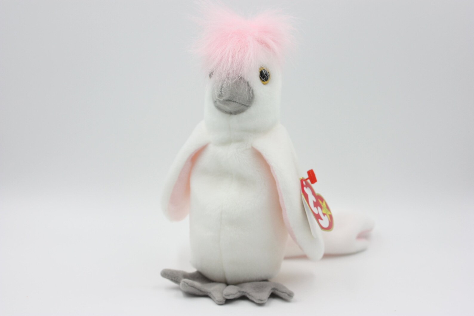 KuKu Beanie Baby Collectible Cockatoo Tropical Bird Toy Etsy