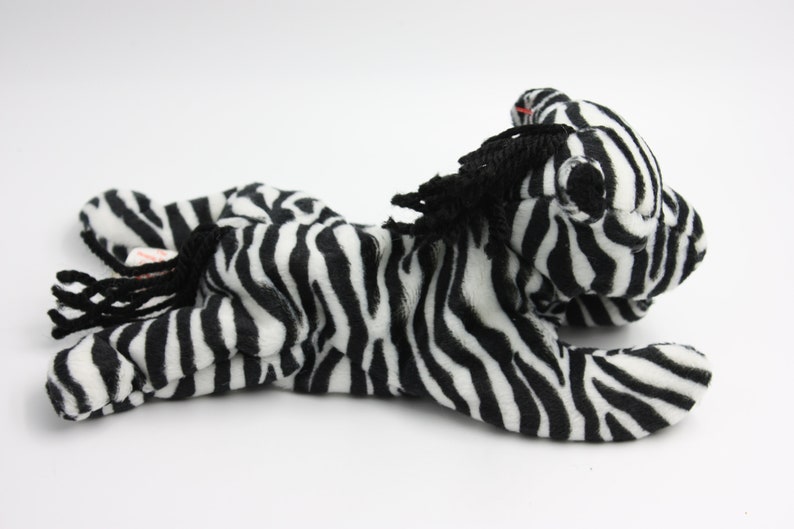 Ziggy Zebra Beanie Baby Vintage Zebra Toy Ty Zoo Beanie Etsy