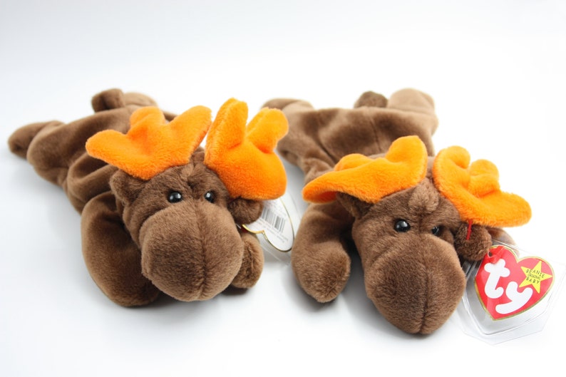 Chocolate Beanie Baby Moose Retired Ty Moose Vintage Moose | Etsy