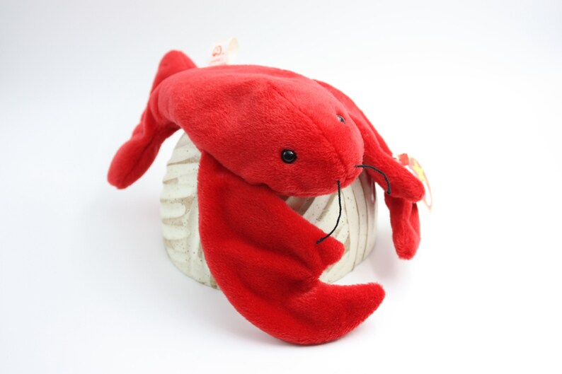 Pinchers Beanie Baby Lobster Red Ocean Toy Retired Beanie Etsy