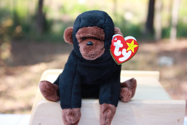 Retired Beanie Baby Congo Gorilla Vintage Plush Gorilla | Etsy