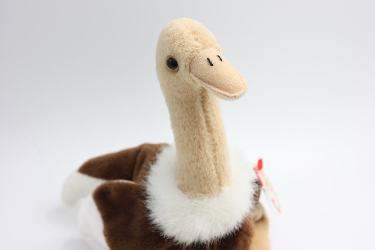 Stretch Beanie Baby Ostrich Vintage Plush Ostrich Toy Etsy