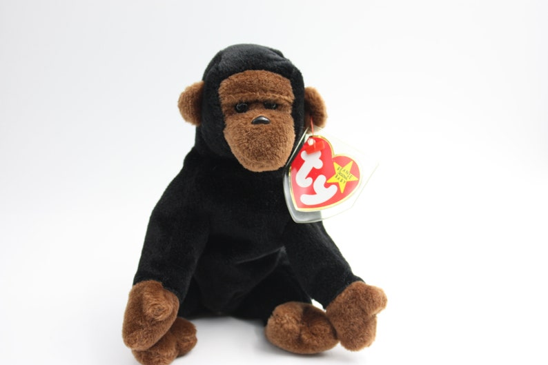 Retired Beanie Baby Congo Gorilla Vintage Plush Gorilla | Etsy