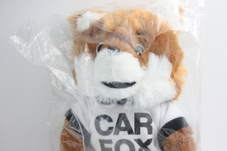 Car Fox Plush Fox Car Promo Etsy