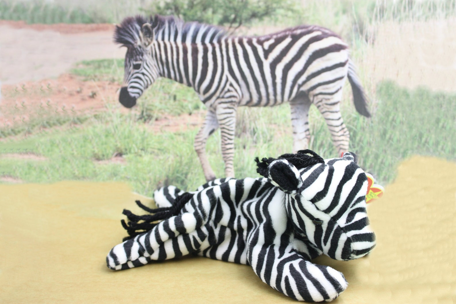 Ziggy Zebra Beanie Baby Vintage Zebra Toy Ty Zoo Beanie Etsy