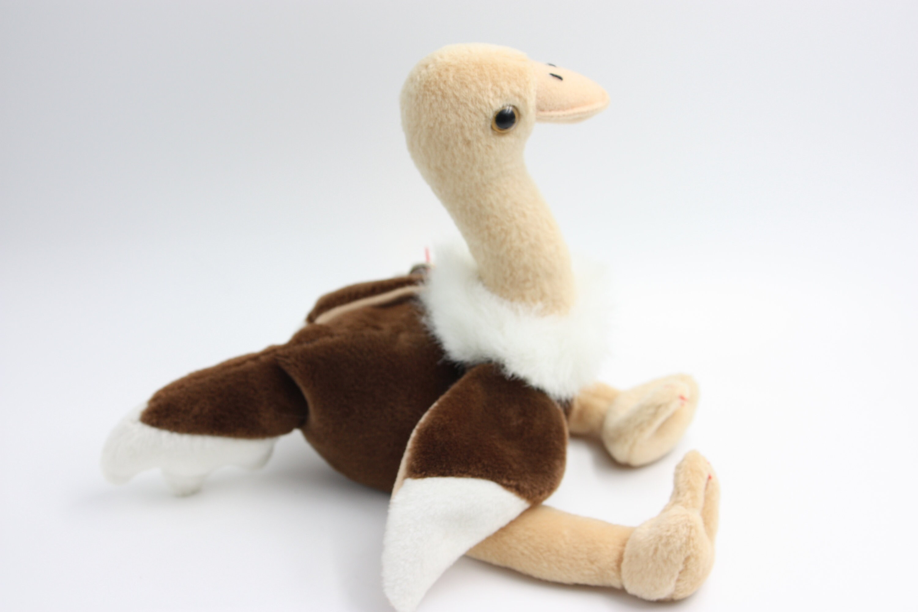 Stretch Beanie Baby Ostrich Vintage Plush Ostrich Toy Etsy