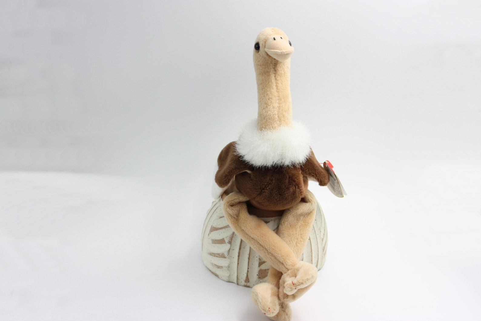 Stretch Beanie Baby Ostrich Vintage Plush Ostrich Toy Etsy