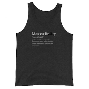 Masculinity Men&#39;s Tank Top