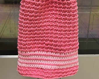 Crochet Hanging Dish Towel Pattern, PDF Pattern, easy fast quick gift, kitchen towel holder, hanging dishtowel, easter, summer, spring