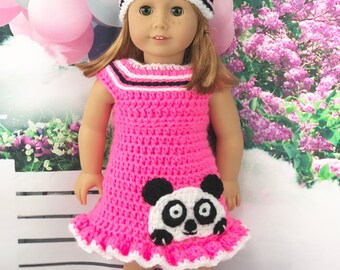 dolls with crochet dress