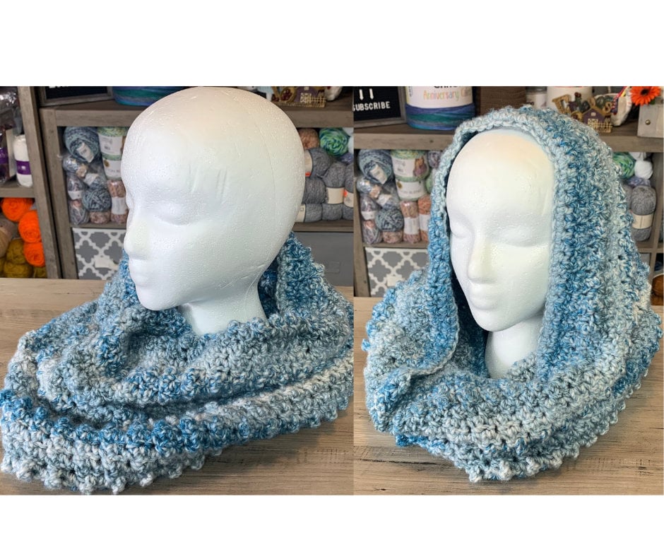 Cowl Crochet Pattern Bulky Cowl Pattern PDF Pattern the Etsy