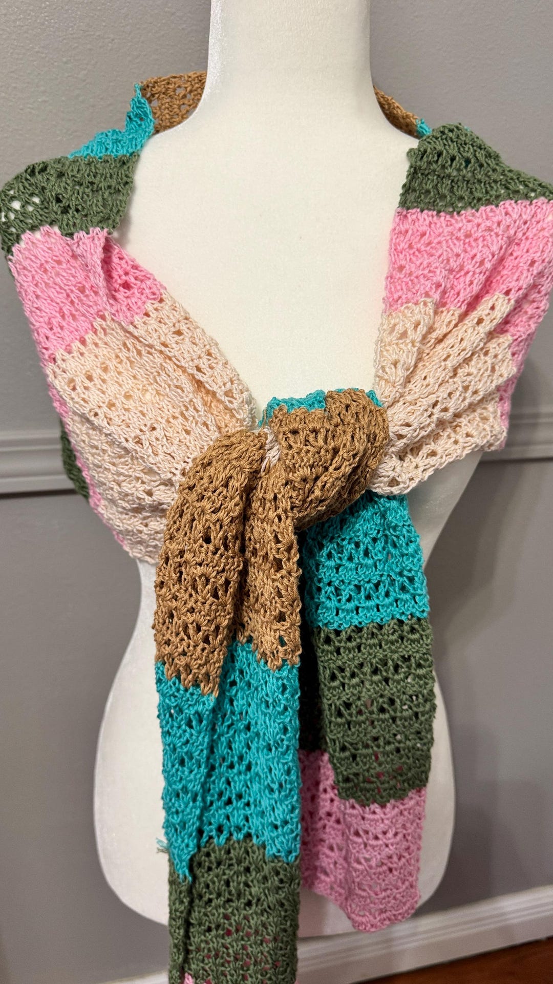 Friendship Shawl Crochet Pattern, PDF Pattern, Pattern to Crochet