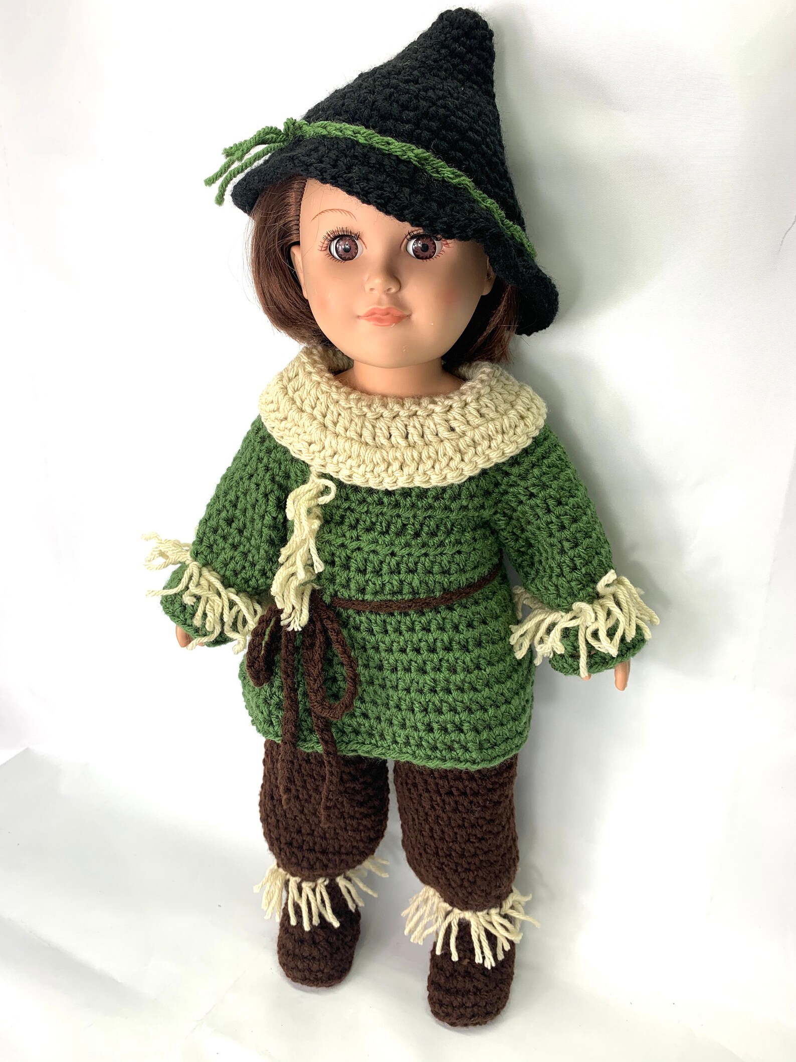 18 Doll Scarecrow Crochet Pattern Doll Clothes Pattern Doll