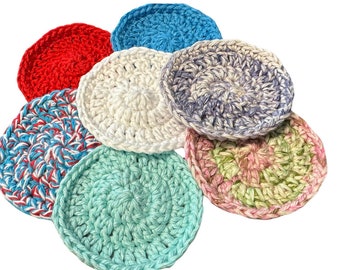 Crochet Car Coaster pattern, Crochet drink coaster, PDF, 10-minute coaster pattern, easy fast quick, crochet gift idea
