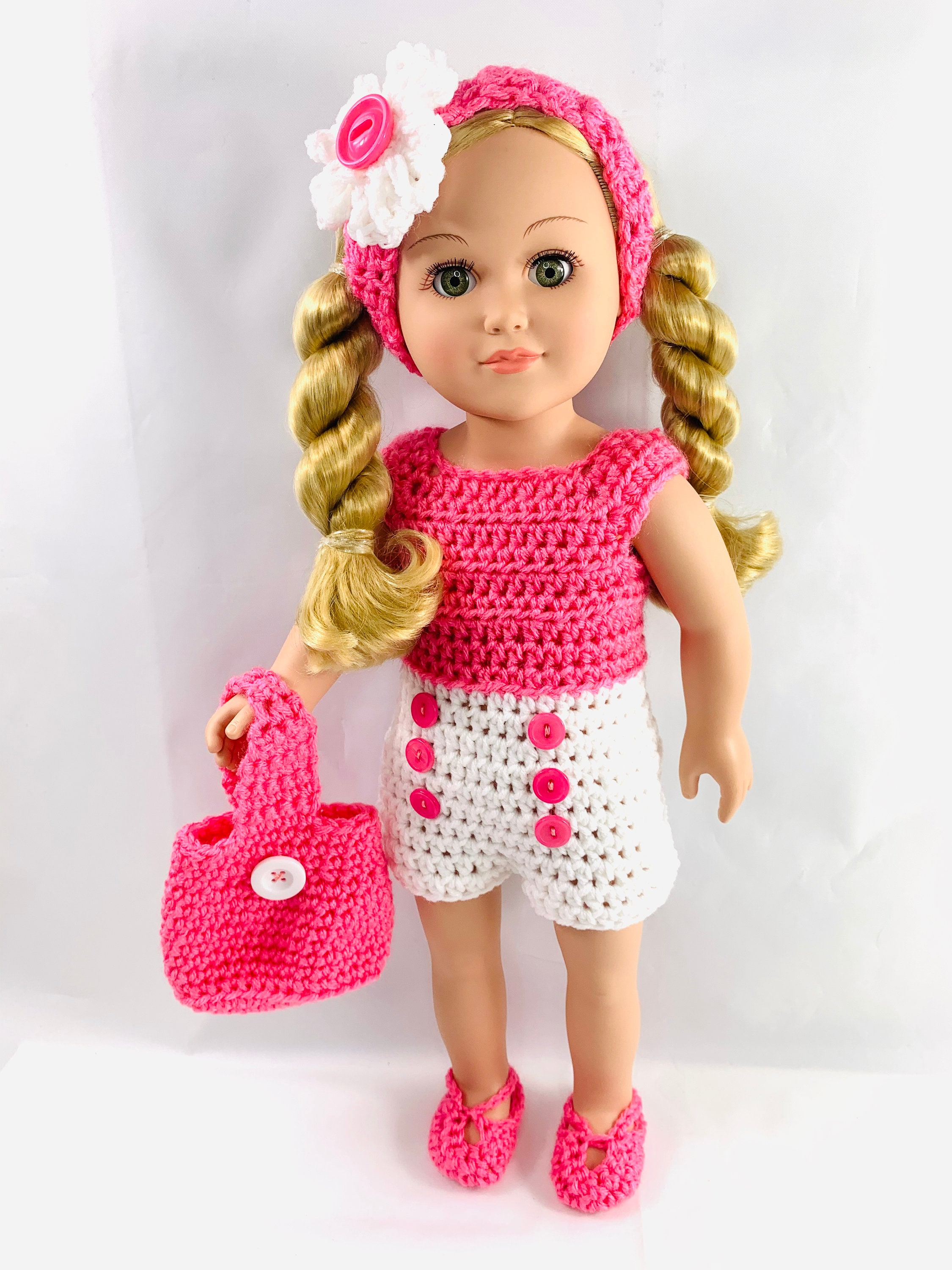 18 inch poppenkleertjes. Past als een Amerikaanse poppenbroek. 18 inch