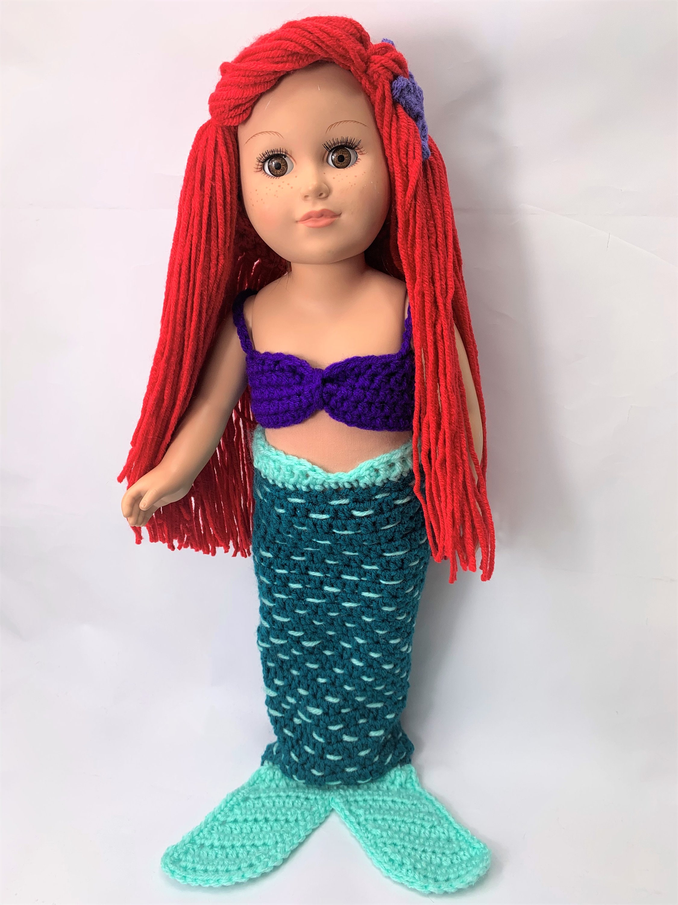 knee length dresses for ladies Doll Tag Clothing A Mermaid Tale Doll Clothes Pattern 18 inch American Girl  Dolls main image 0