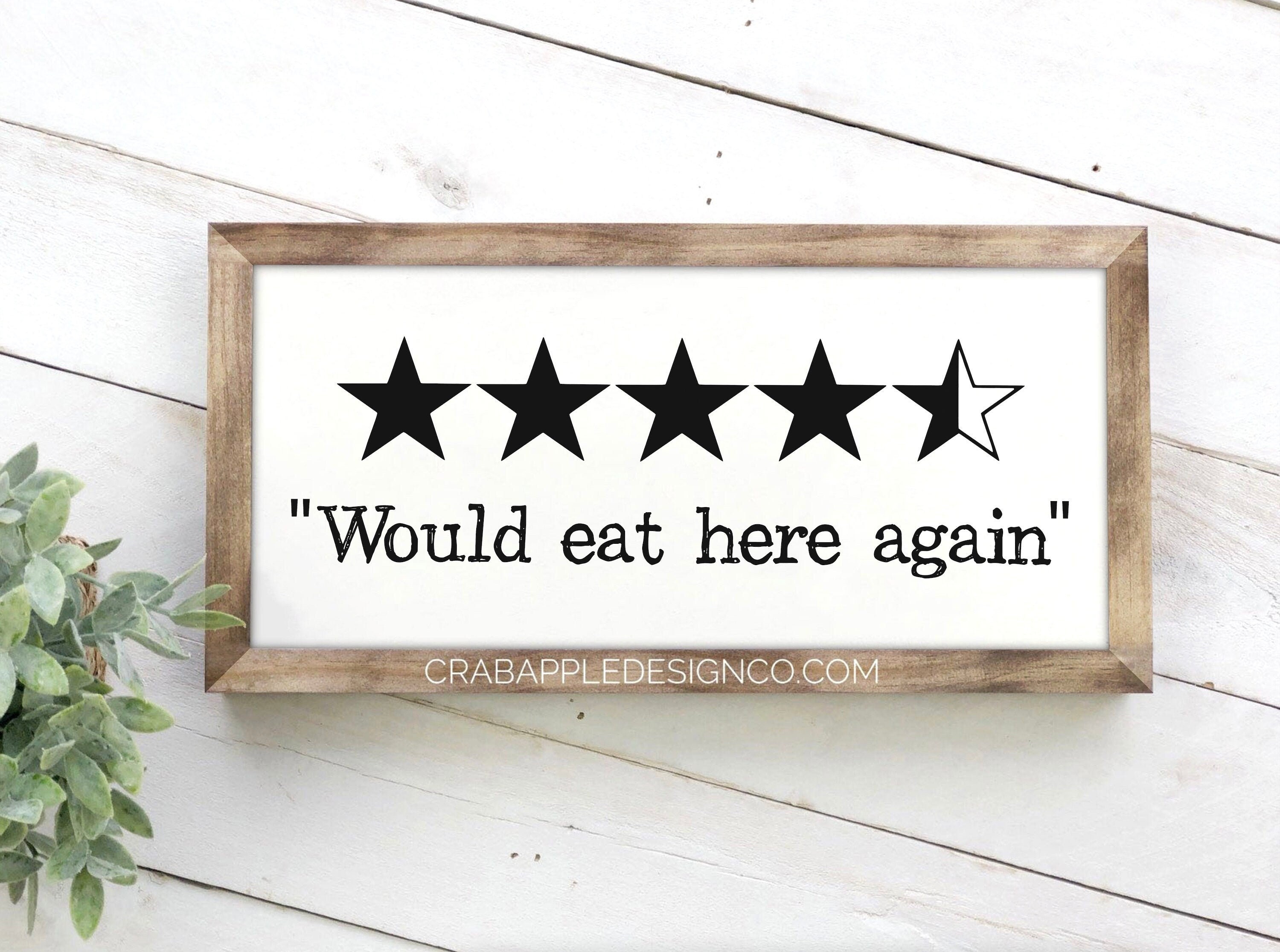 Shut up and eat Kitchen sign. 24 Funny Kitchen signs – Starr Events