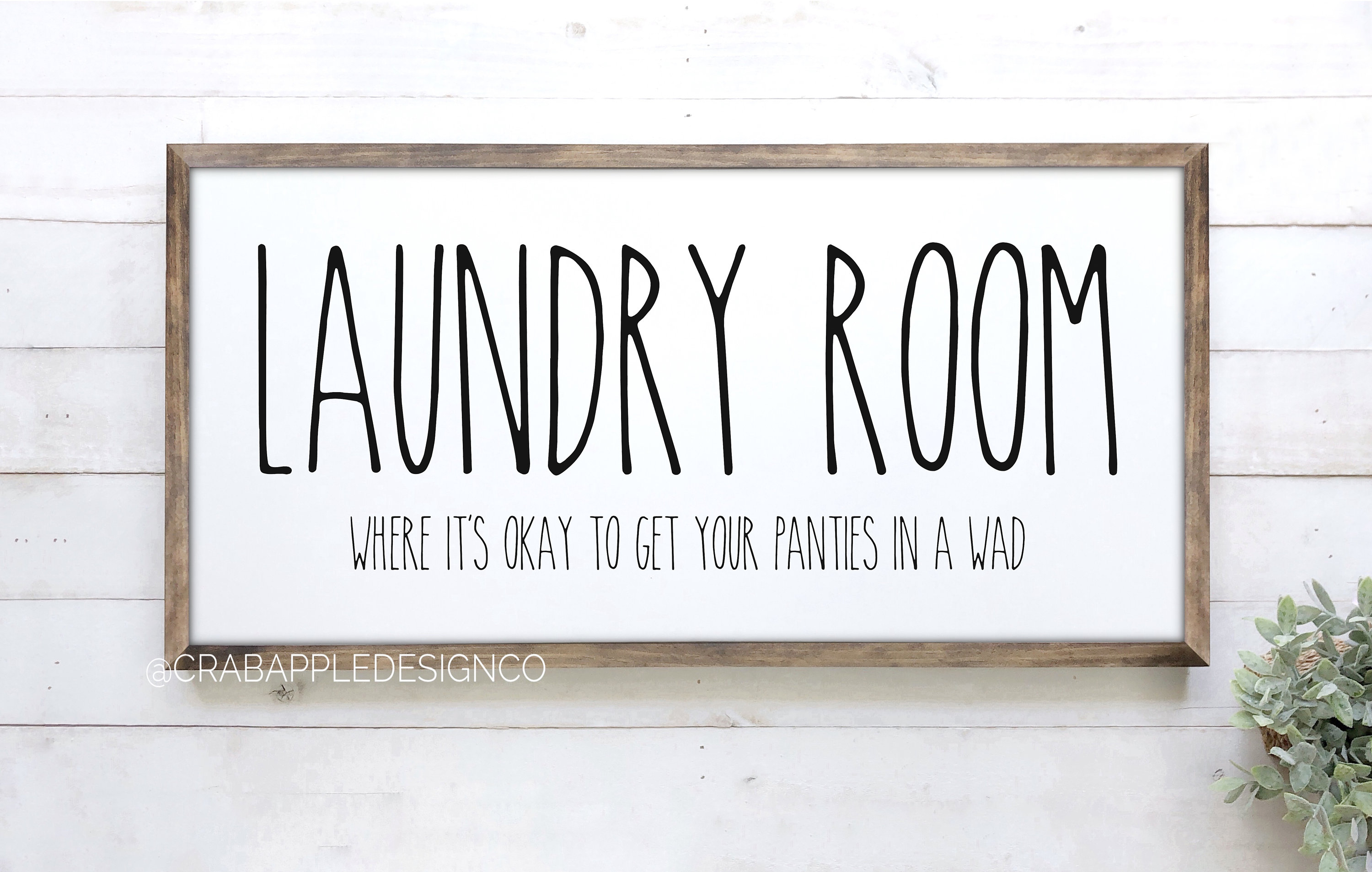 Details about   Laundry Signs for Home Decor Loads of Fun Laundry Room Wooden Sign 