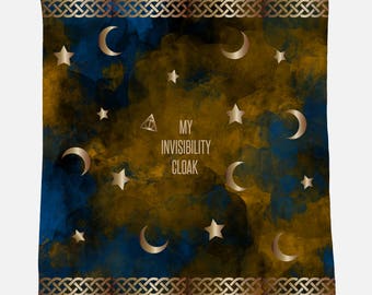 Invisibility Cloak Blanket, 40"x50" Minky Blanket, Harry Potter Blanket, Harry Potter Gift for Her, Gift for Him Gift for Teen Gift for Kids