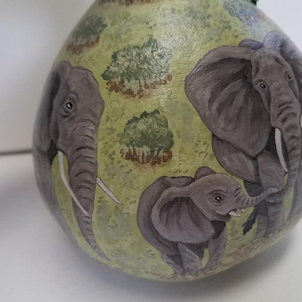 Painted Gourds - Etsy