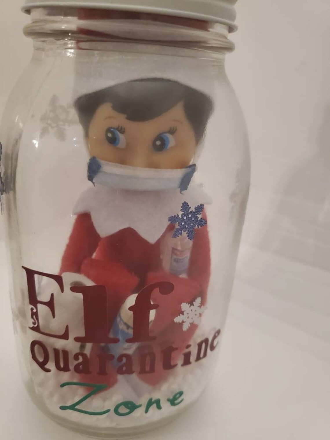 Elf quarantine jar elf quarantine kit elf on a shelf Etsy