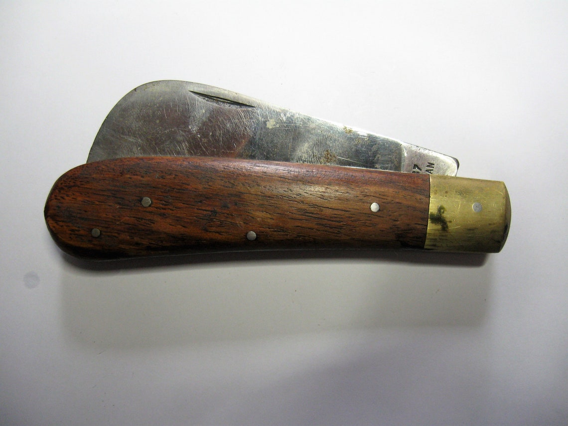 Vintage Pakistan 13187 Hawks Bill Folding Knife Etsy