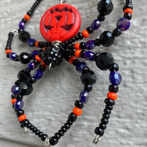 Halloween Beaded Spider