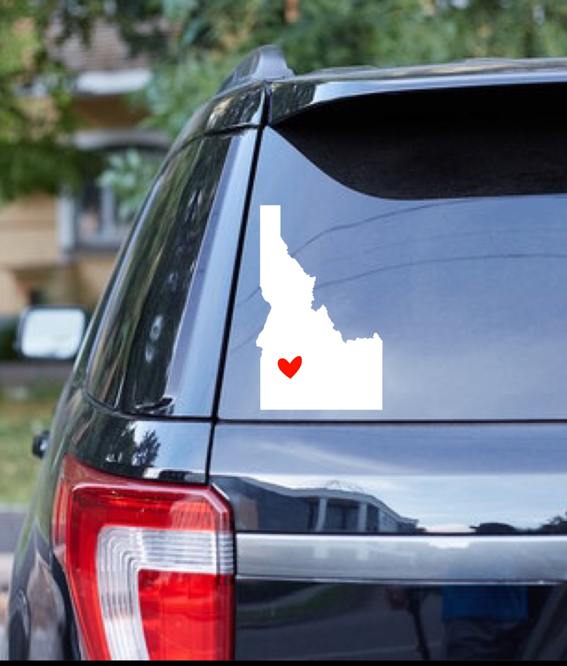 Idaho State Home Town Liebe Vinyl Aufkleber Aufkleber Silhouette, Auto und LKW Aufkleber, Wasserflasche und Becher Aufkleber, Laptop Aufkleber,