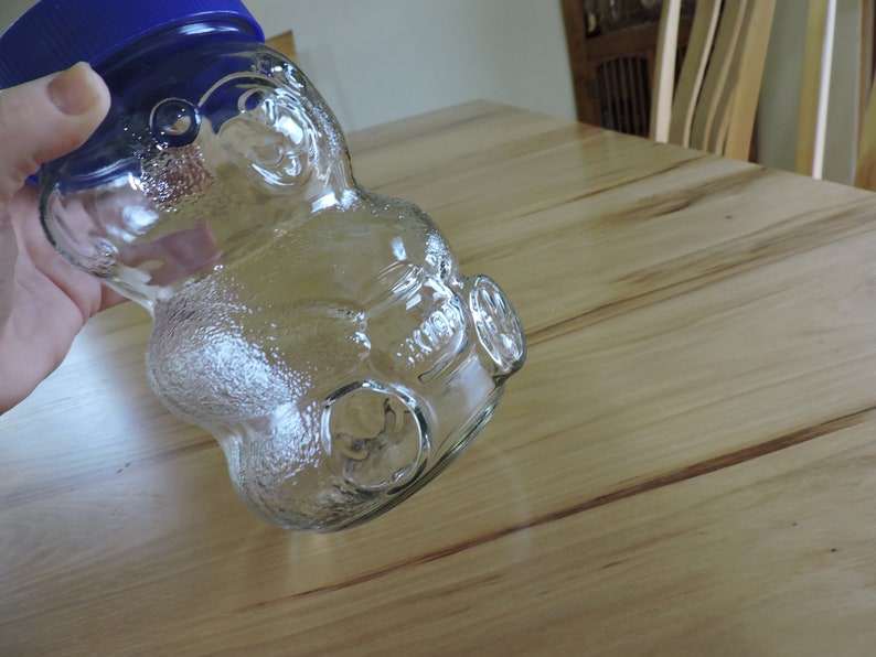 Skippy Peanut Butter Bear Jar Vintage BearShaped Jar for 48 Etsy