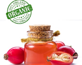 Rosehip Oil - Virgin, Organic, Cold Pressed