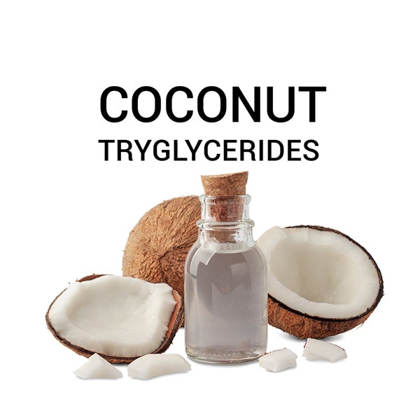 Triglycérides de noix de coco, triglycérides capryliques/capriques 2 ou 4 oz