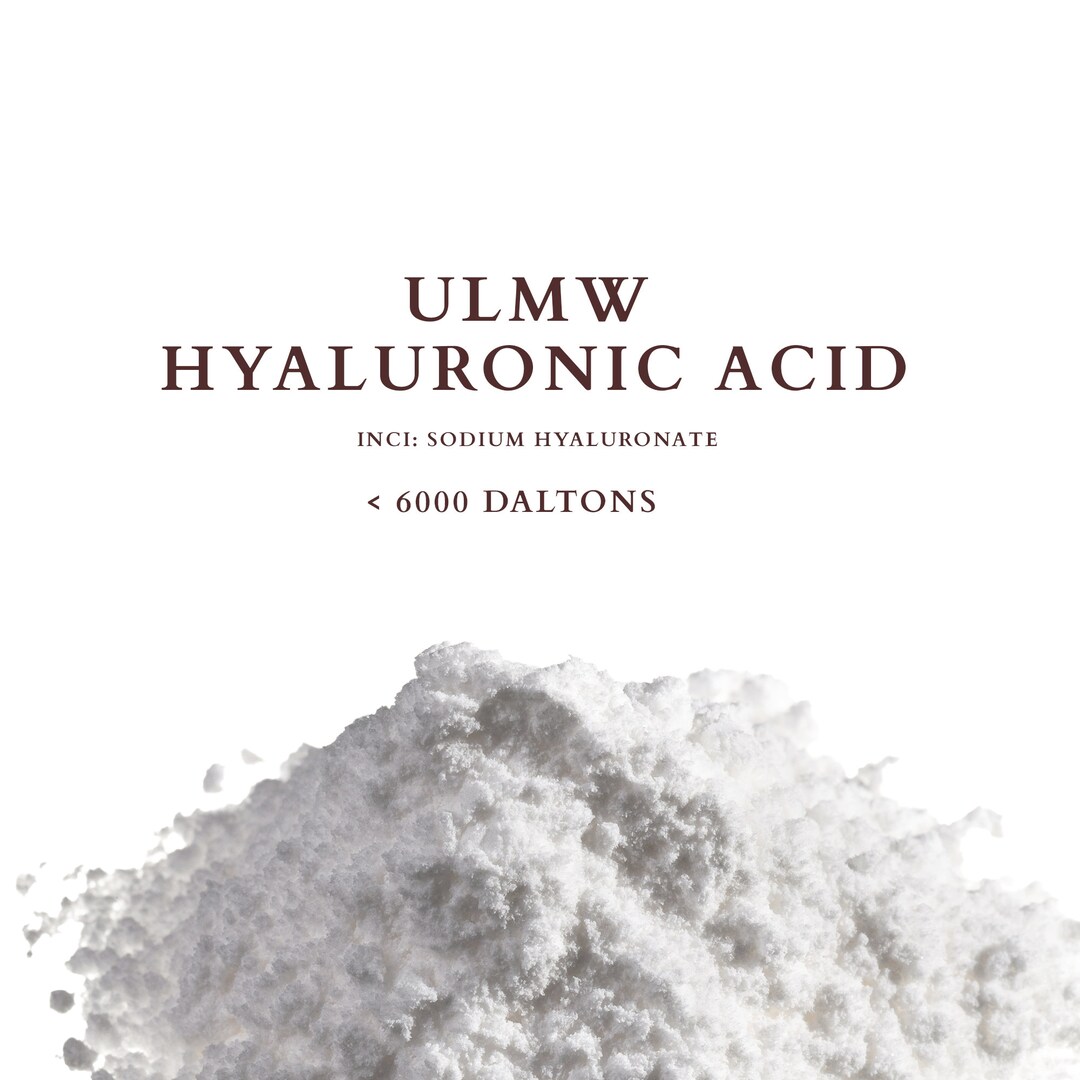 ULMW Hyaluronic Acid, Moisturizing Humectant, 6000 Daltons, DIY