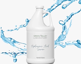 Hyaluronic Acid Hydrating Serum, Organic HA, WHOLESALE, BULK Professional grade products for estheticians, 32 oz. | 3.5 Kg.