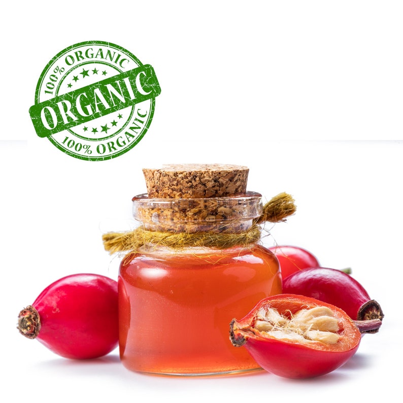 Rosehip Oil Virgin, Organic, Cold Pressed image 1