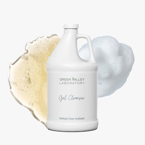 Gel Face Cleanser, Bulk, Wholesale, Private Label, Professional grade products for estheticians, 32 oz