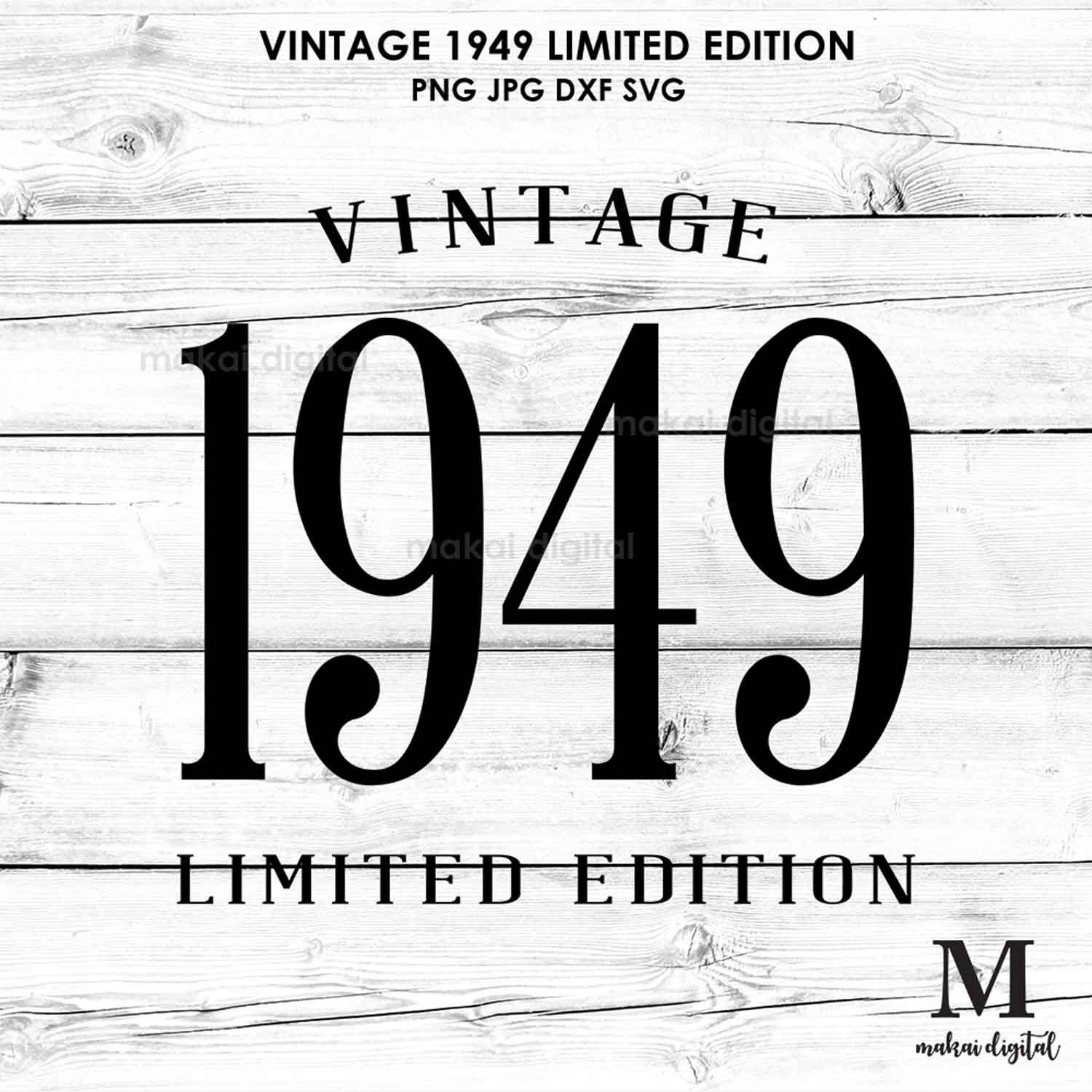 Download Vintage 1949 Svg 70th Birthday Svg Digital Download Svg Etsy