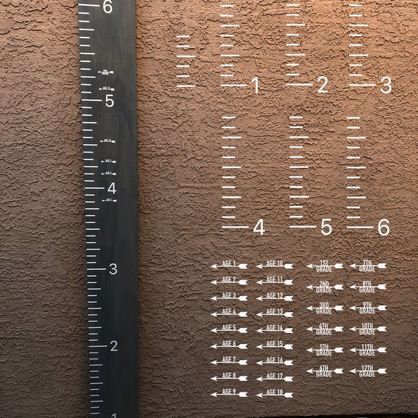 Growth Chart Markers - Etsy