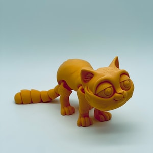 Felix: The Articulating Alley Cat - 3D Printed Fidget Toy 50+ Colors