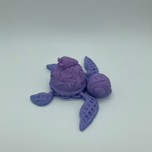 Turtle Fidget Toy Stress Reliever Flexible Articulating Dessert Turtle