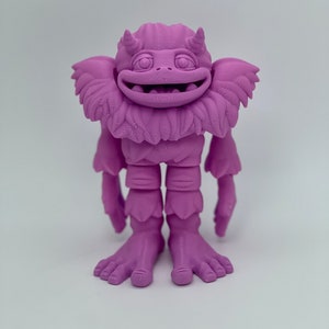 3D Printed Standing Flexi Yeti by Flexi Factory