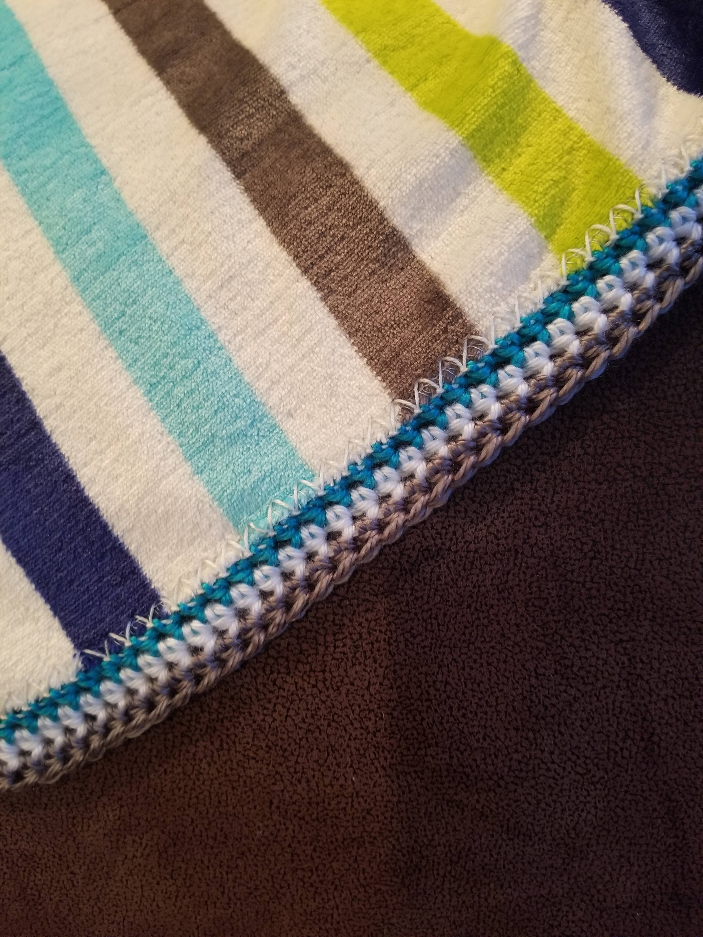 Super Soft Plush Toddler Blanket Baby Blanket Striped Etsy New Zealand