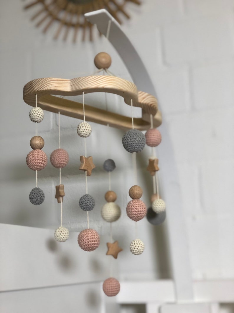 Baby Mobile Kindergarten Mobile Montessori Mobile Stern Etsy