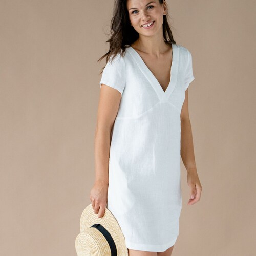 Light linen tunic | resort wear | vacation dress