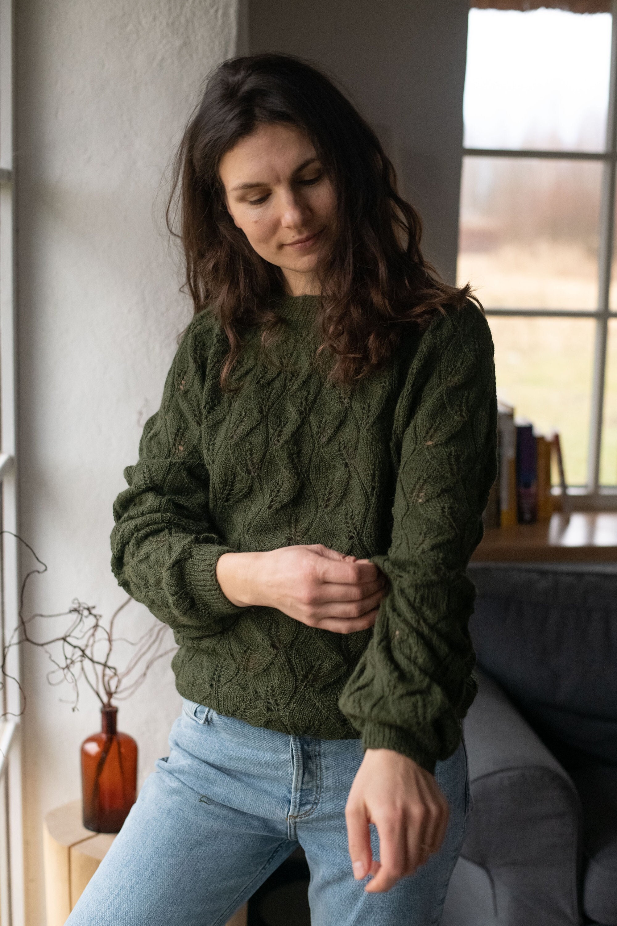Alpaca Wool Sweater - Etsy