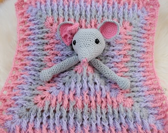 Crochet mouse lovey pattern, crochet snuggle blanket for babies. Crochet pdf mouse instant download. Crochet baby snuggle