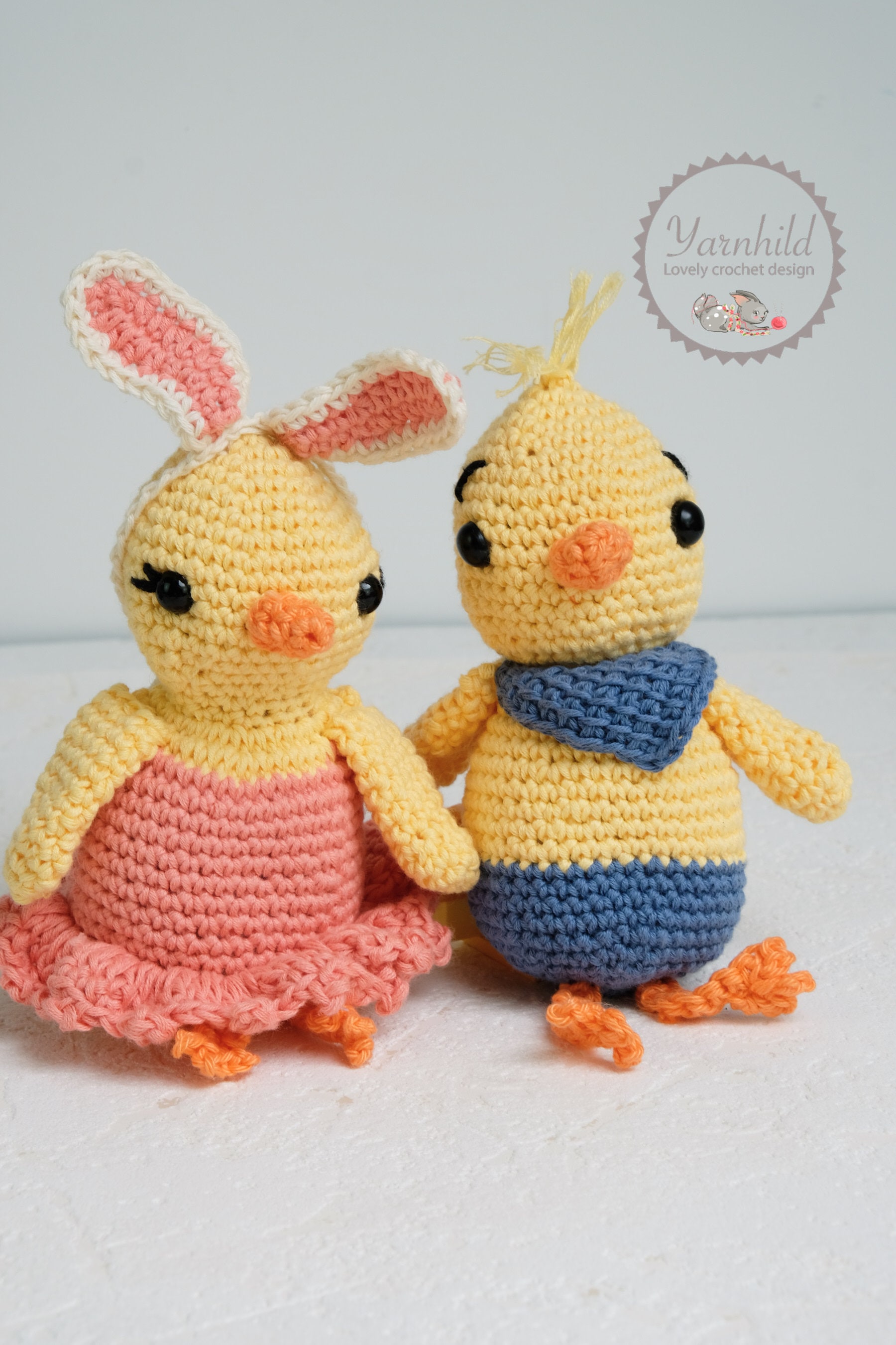 Two Chicks Mini Crochet Kit - Easter Crochet Kit