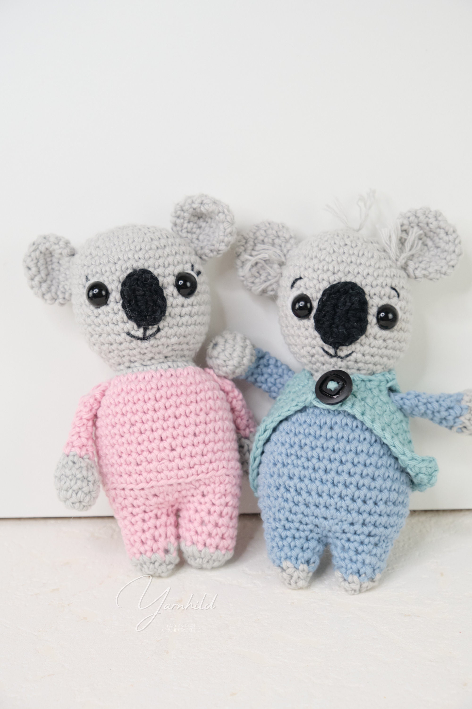 Amigurumi Crochet Koala Pattern - PDF Printable Pattern for a Crochet ...